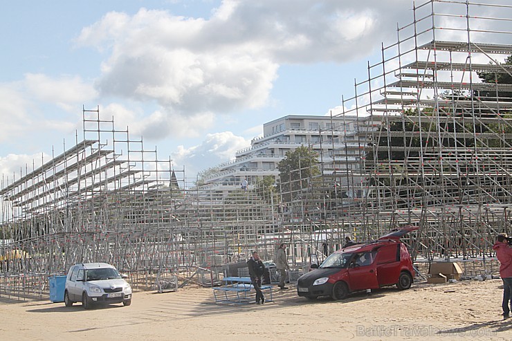 Jūrmalas 5 zvaigžņu viesnīcas Baltic Beach Hotel pludmale top gatava pludmales volejbola sacensībām «CEV Satellite Jūrmala» - Jurmala.beachvolley.lv Jūrmalas 5 zvaigžņu viesnīcas Baltic Beach Hotel pludmale top gatava pludmales volejbola sacensībām «CEV Satellite Jūrmala» - Jurmala.beachvolley.lv 132114