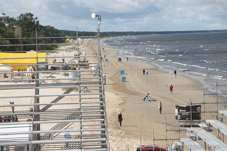 Jūrmalas 5 zvaigžņu viesnīcas Baltic Beach Hotel pludmale top gatava pludmales volejbola sacensībām «CEV Satellite Jūrmala» - Jurmala.beachvolley.lv Jūrmalas 5 zvaigžņu viesnīcas Baltic Beach Hotel pludmale top gatava pludmales volejbola sacensībām «CEV Satellite Jūrmala» - Jurmala.beachvolley.lv 132116