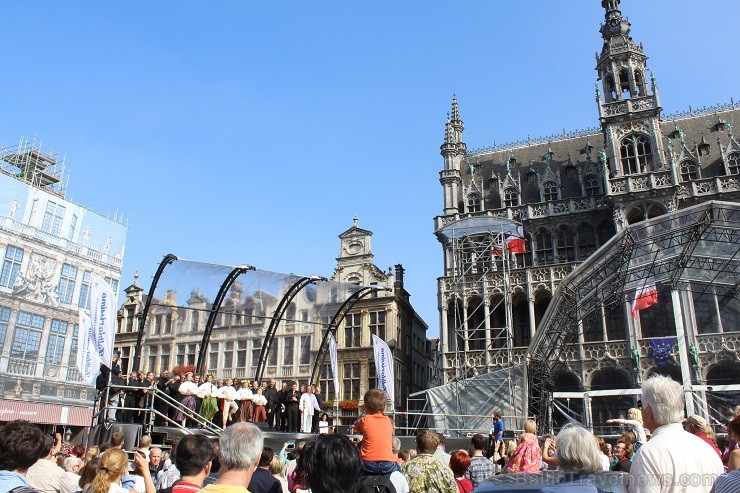 21.09.2014 Briselē festivāla Folklorissimo ietvaros tika atklātas 
