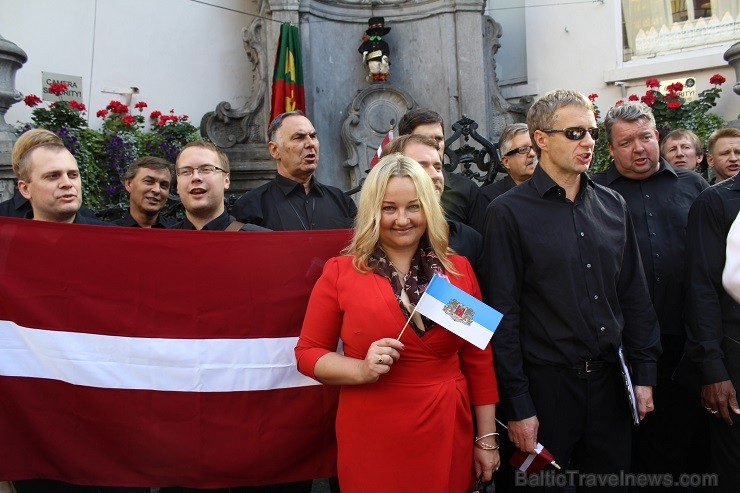 21.09.2014 Briselē festivāla Folklorissimo ietvaros tika atklātas 