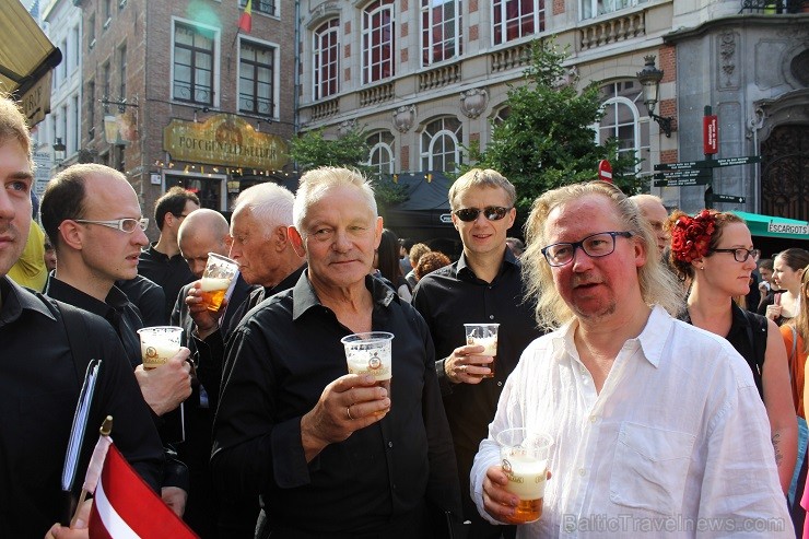 21.09.2014 Briselē festivāla Folklorissimo ietvaros tika atklātas 