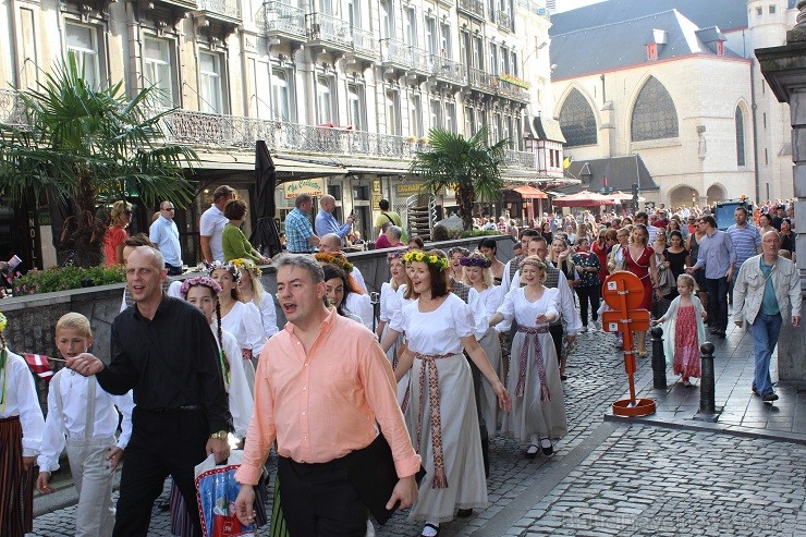 21.09.2014 Briselē festivāla Folklorissimo ietvaros tika atklātas 