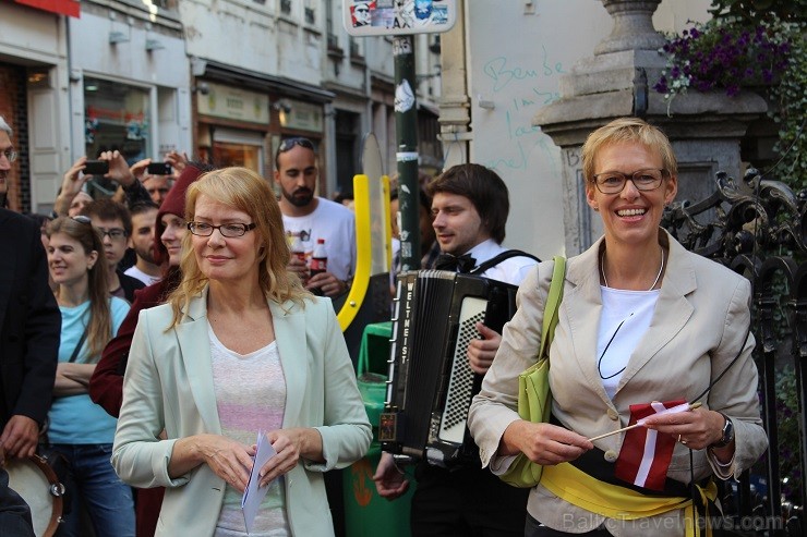 21.09.2014 Briselē festivāla Folklorissimo ietvaros tika atklātas 