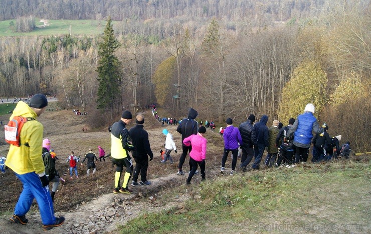 25.10.2014 norisinājās Siguldas kalnu maratons, kura laikā dalībnieki cīnījās trīs distancēs 136892