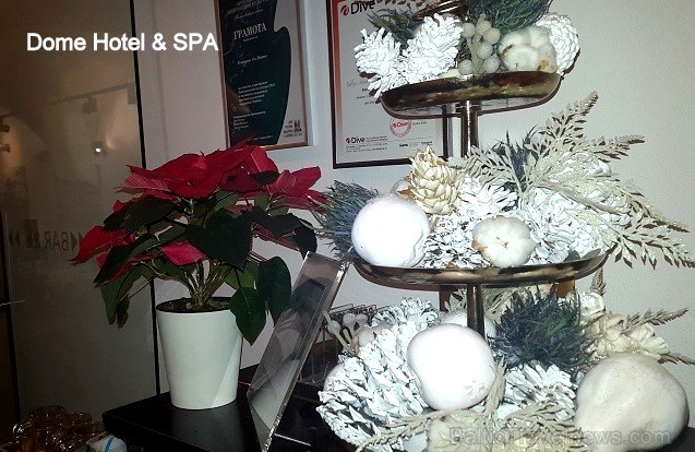 Dome Hotel & SPA dekorus var apskatīt līdz janvāra vidum -
www.DomeHotel.lv
Foto: Dome Hotel & SPA 140118