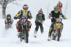 Liepkalnē norisnājušās šī gada pirmās skijoringa sacensības