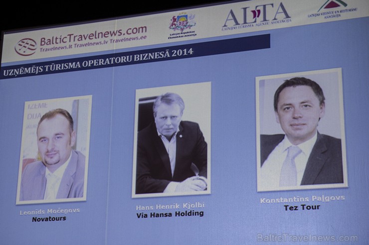Nominācijā «Uzņēmējs tūrisma operatoru biznesā 2014» nominanti - Leonīds Močeņovs (Novatours), Hans Henrik Kjolbi (Via Hansa Holding), Konstantīns Paļ Nominācijā «Uzņēmējs tūrisma operatoru biznesā 2014» nominanti - Leonīds Močeņovs (Novatours), Hans Henrik Kjolbi (Via Hansa Holding), Konstantīns Paļ 142421