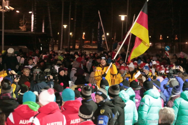 Siguldas bobsleja un kamaniņu trasē sestdien startēja 45. FIL pasaules čempionāts kamaniņu sportā. Foto: Juris Ķilkuts, FotoAtelje.lv Siguldas bobsleja un kamaniņu trasē sestdien startēja 45. FIL pasaules čempionāts kamaniņu sportā. Foto: Juris Ķilkuts, FotoAtelje.lv 143194