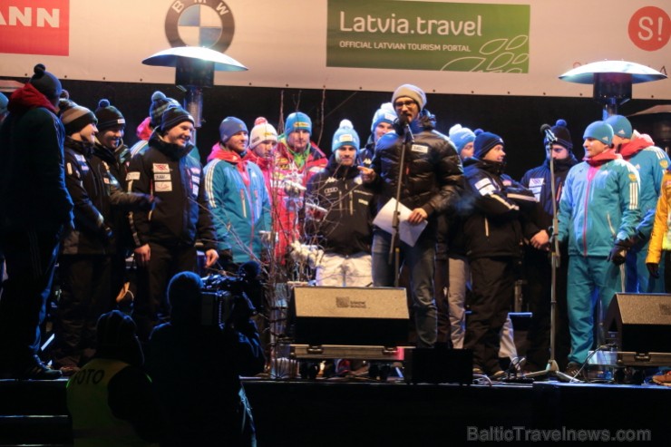 Siguldas bobsleja un kamaniņu trasē sestdien startēja 45. FIL pasaules čempionāts kamaniņu sportā. Foto: Juris Ķilkuts, FotoAtelje.lv Siguldas bobsleja un kamaniņu trasē sestdien startēja 45. FIL pasaules čempionāts kamaniņu sportā. Foto: Juris Ķilkuts, FotoAtelje.lv 143211