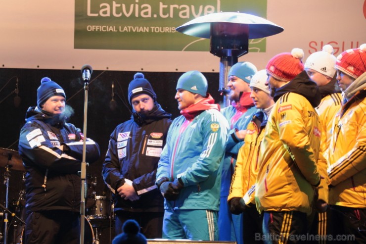 Siguldas bobsleja un kamaniņu trasē sestdien startēja 45. FIL pasaules čempionāts kamaniņu sportā. Foto: Juris Ķilkuts, FotoAtelje.lv Siguldas bobsleja un kamaniņu trasē sestdien startēja 45. FIL pasaules čempionāts kamaniņu sportā. Foto: Juris Ķilkuts, FotoAtelje.lv 143218