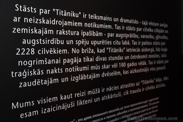 Rīgas Sporta manēžā atvērta pasaulē lielākā un vēsturiski plašākā ceļojošā izstāde par okeāna leģendu Titāniku Rīgas Sporta manēžā atvērta pasaulē lielākā un vēsturiski plašākā ceļojošā izstāde par okeāna leģendu Titāniku 145644