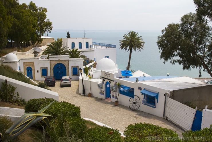Travelnews.lv redakcija apskata populāro Sidi Bou Said pilsētu Tunisijā 150636