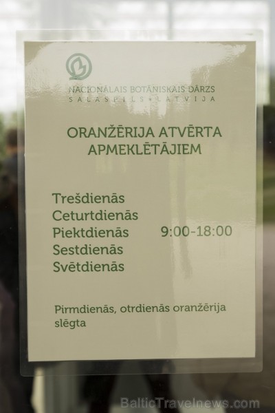 Jaunajā oranžērijā apstākļi ir atbilstoši augu ekofizioloģiskajām prasībām, ir uzlaboti arī darba apstākļi un drošība Jaunajā oranžērijā apstākļi ir atbilstoši augu ekofizioloģiskajām prasībām, ir uzlaboti arī darba apstākļi un drošība 151761