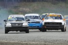 Ar spraigām cīņām sporta kompleksā 333 skatītājus priecē NEZ rallijkrosa čempionāts