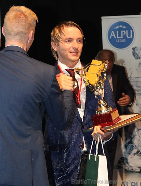 Bārmeņu sacensību «Evian Latvia Cup 2015» 1.vietas ieguvējs  Ingus Reizenbergs 160143