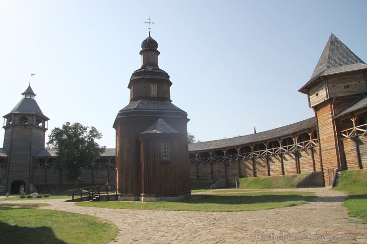 2008. gadā rekonstruētais Baturinas cietoksnis (18. gadsimta sākums). Vairāk informācijas - www.baturin-capital.gov.ua 161389