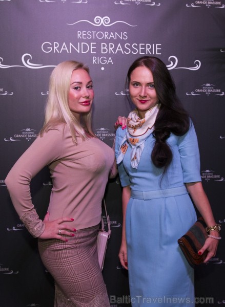 Ar smalkām svinībām Rīgā atklāts franču restorāns «Grande Brasserie Riga» 162249