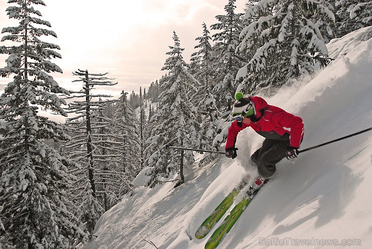 Kanādas pilsēta Rossland ir ideāla vieta ziemas priekiem 165247