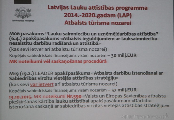Jūrmalas 4 zvaigžņu viesnīca Jūrmala Hotel Spa 4.12.2015 pulcē «Latvijas Tūrisma forums 2015» dalībniekus 165834