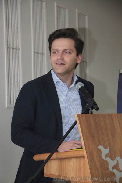 «Latvijas Tūrisma forums 2015» dalībniekus uzrunā Mārtiņš Vanags, Skanstes attīstības aģentūras valdes priekšsēdētājs 165851