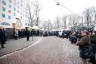 Vecrīgā atklāts 1991.gada barikāžu laukums