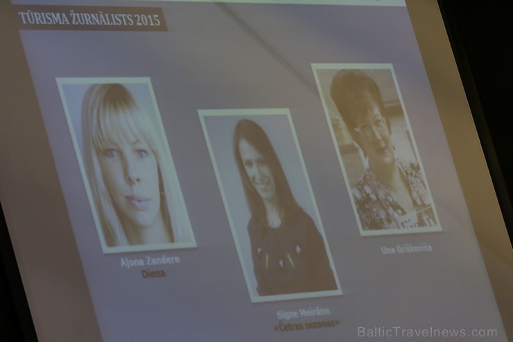 «Tūrisma žurnālists 2015» nominācijai tika izvirzītas Aļona Zandere (Diena), Signe Meirāne (Četras Sezonas), Una Griškevica «Tūrisma žurnālists 2015» nominācijai tika izvirzītas Aļona Zandere (Diena), Signe Meirāne (Četras Sezonas), Una Griškevica 168376