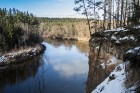 Ērgļu klintis ir viens no populārākajiem tūrisma objektiem Gaujas nacionālajā parkā