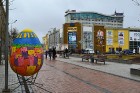 Daugavpilī aplūkojama krāšņa un raiba Lieldienu olu galerija