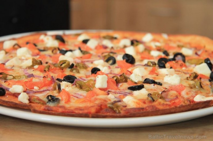 Pirmā «Pizza Hut» restorāna Latvijā atvēršana 172635