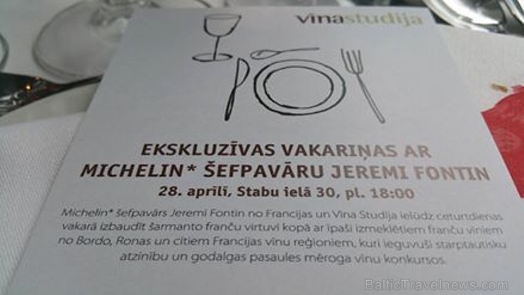 2016. gada 28. aprīlī «Vīna studija» gardēžiem dāvina burvīgas vakariņas ar Michelin šefpavāru Jeremi Fontin no Francijas 2016. gada 28. aprīlī «Vīna studija» gardēžiem dāvina burvīgas vakariņas ar Michelin šefpavāru Jeremi Fontin no Francijas 173553