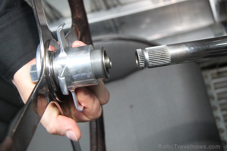 Rīgas Motormuzejā goda vietu ieņēmis kalnu sacīkšu auto – Auto Union CD V16 176998
