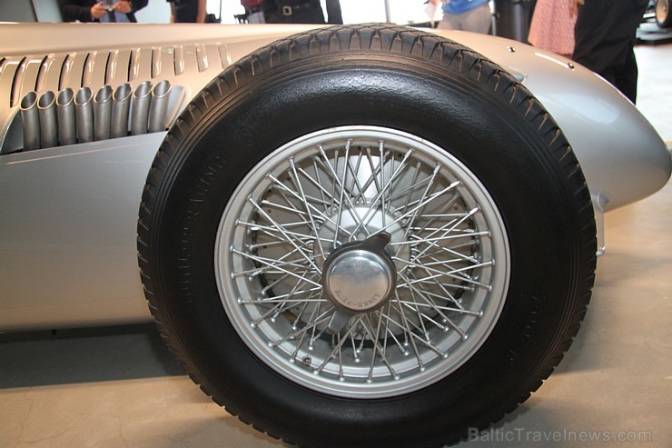Rīgas Motormuzejā goda vietu ieņēmis kalnu sacīkšu auto – Auto Union CD V16 177001