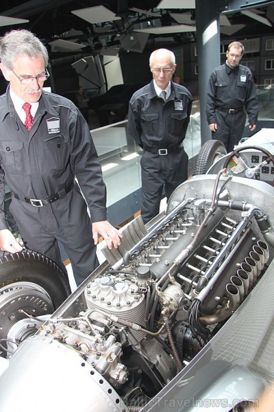 Rīgas Motormuzejā goda vietu ieņēmis kalnu sacīkšu auto – Auto Union CD V16 177005