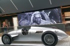 Rīgas Motormuzejā goda vietu ieņēmis kalnu sacīkšu auto – Auto Union CD V16