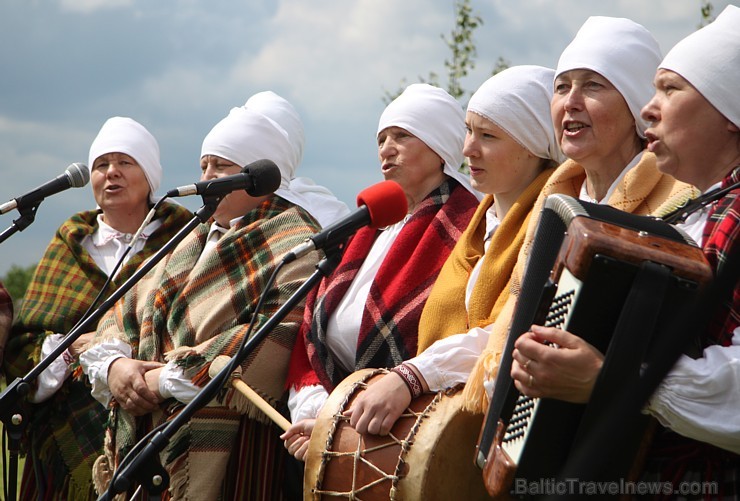Lielais latgaļu tirgus Ludzas pilskalnā ir viens no krāšņākajiem pasākumiem Latgalē 177384