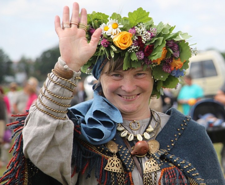 Lielais latgaļu tirgus Ludzas pilskalnā ir viens no krāšņākajiem pasākumiem Latgalē 177385