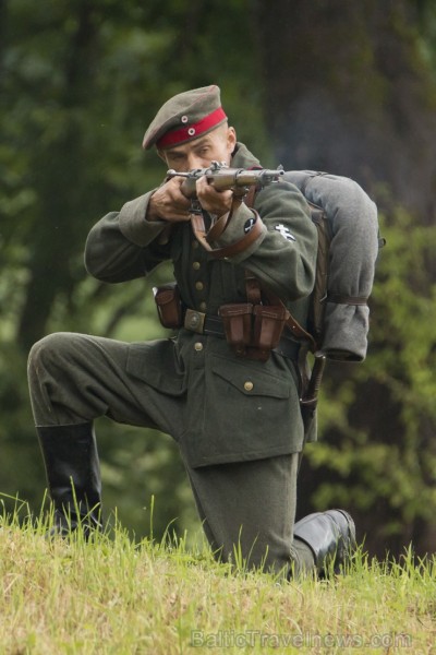 Cēsu kaujas godina ar to rekonstrukciju 177716