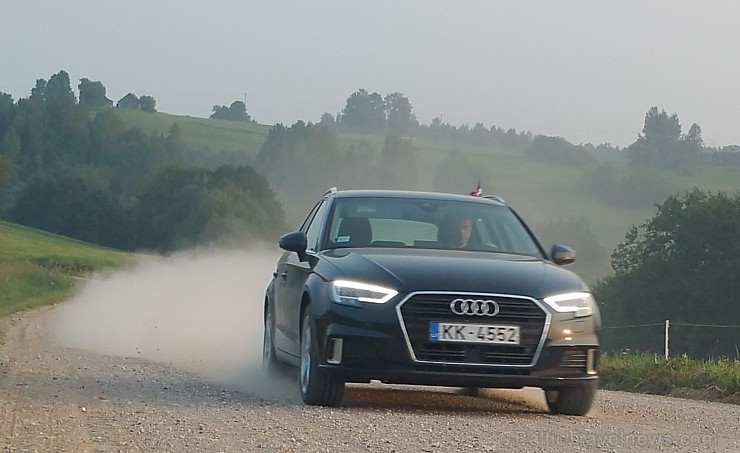 Ar jauno Audi A3 Sportback Sport 1,4 TFSI apceļojam Vidzemi un Latgali 180818