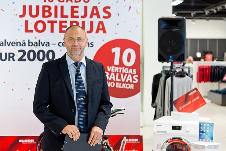 Akcijas «ELKOR PLAZA 10 gadi» uzvarētāja iegūst galveno balvu, kura ir ceļojums no tūroperatora Alida Tours 2.000 eiro vērtībā Akcijas «ELKOR PLAZA 10 gadi» uzvarētāja iegūst galveno balvu, kura ir ceļojums no tūroperatora Alida Tours 2.000 eiro vērtībā 180916