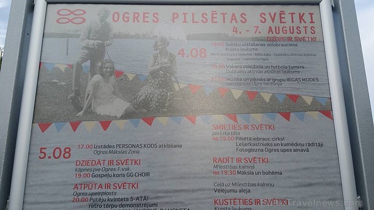 Četru dienu garumā gan pilsētas iedzīvotāji, gan viesi baudīja plašu kultūras un sporta programmu, vērojot vairāku jaunu atpūtas objektu atklāšanu Četru dienu garumā gan pilsētas iedzīvotāji, gan viesi baudīja plašu kultūras un sporta programmu, vērojot vairāku jaunu atpūtas objektu atklāšanu 181179