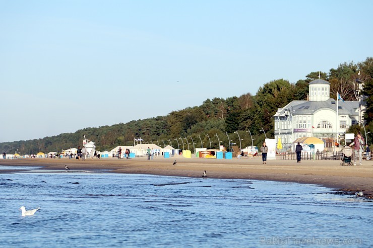 Jūrmala pamazām atdziest un pludmali iekaro sporta, veselības un antistresa tūristi 184094