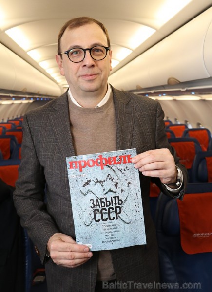Divi biznesa klases tūristi izbauda lidojumu Rīga - Maskava ar lidsabiedrību «Aaeroflot». Atbalsta: Baltic Travel Group Divi biznesa klases tūristi izbauda lidojumu Rīga - Maskava ar lidsabiedrību «Aaeroflot». Atbalsta: Baltic Travel Group 189646