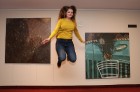 Talantīgā māksliniece Sandra Strēle izstāda gleznu sēriju «Melanholija» viesnīcā «Radisson Blu Hotel Elizabete» 