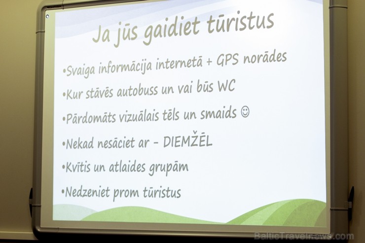 Tūrisma uzņēmēji piedalijās apmācību seminārā, kurā uzmanība tika pievērsta diviem jautājumiem- Tūrisma produkts un Informācijas tehnoloģiju iespējas Tūrisma uzņēmēji piedalijās apmācību seminārā, kurā uzmanība tika pievērsta diviem jautājumiem- Tūrisma produkts un Informācijas tehnoloģiju iespējas 190937