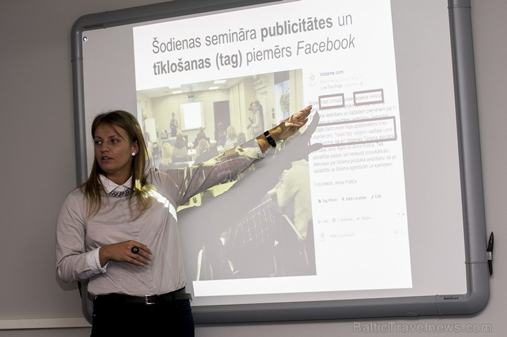 Tūrisma uzņēmēji piedalijās apmācību seminārā, kurā uzmanība tika pievērsta diviem jautājumiem- Tūrisma produkts un Informācijas tehnoloģiju iespējas Tūrisma uzņēmēji piedalijās apmācību seminārā, kurā uzmanība tika pievērsta diviem jautājumiem- Tūrisma produkts un Informācijas tehnoloģiju iespējas 190946