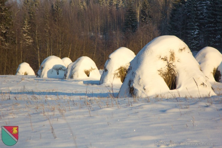 Madonā ziemas sajūtu pietiek arī tad, ja ar sniegu nepietiek! 191435