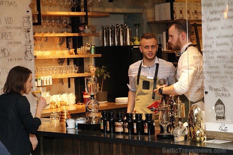 Rīgas kafejnīca un grauzdētava uz Miera ielas «Rocket Bean Roastery» veselu nedēļu atzīmē 2 gadu jubileju Rīgas kafejnīca un grauzdētava uz Miera ielas «Rocket Bean Roastery» veselu nedēļu atzīmē 2 gadu jubileju 193977