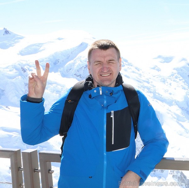 Travelnews.lv redakcija apmeklē 3 842 metru augsto Alpu virsotni «Aiguille du Midi». Atbalsta: Club Med Travelnews.lv redakcija apmeklē 3 842 metru augsto Alpu virsotni «Aiguille du Midi». Atbalsta: Club Med 194579