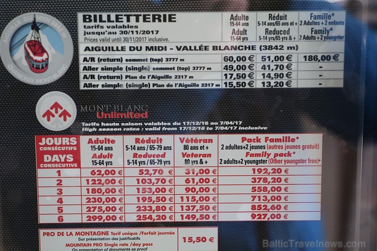Travelnews.lv redakcija apmeklē 3 842 metru augsto Alpu virsotni «Aiguille du Midi». Atbalsta: Club Med Travelnews.lv redakcija apmeklē 3 842 metru augsto Alpu virsotni «Aiguille du Midi». Atbalsta: Club Med 194595