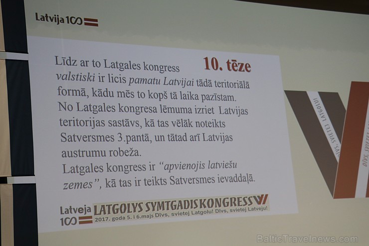 Latgales vēstniecībā GORS izskan pirmās dienas «Latgolys symtgadis kongress», Rēzeknē 5.05.2017 196774